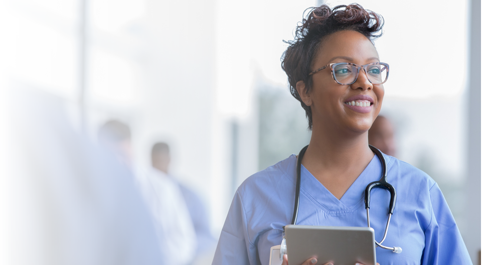 Infirmière dans un hôpital